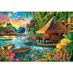 Castorland Puzzle 1000 pieces Tropical island [Levering: 4-5 dage]